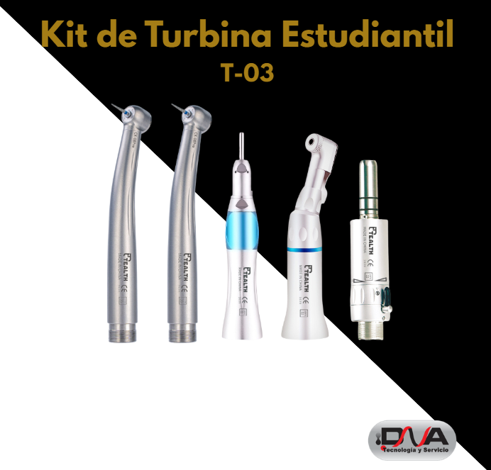 Kit de turbina estudiantil con 2 turbinas Borden 2H - CA, MM, PR - Tealth 